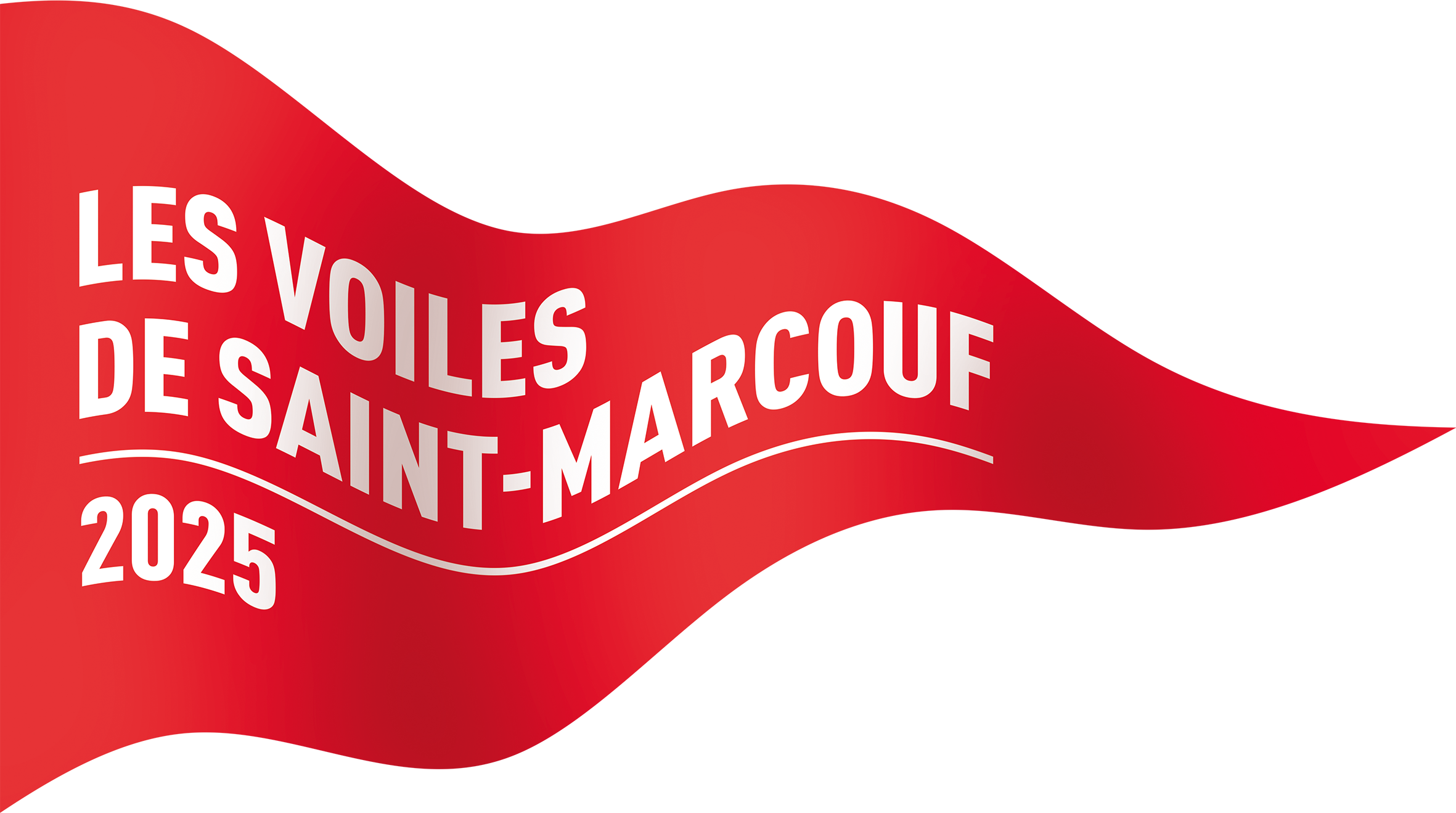 fanion des voiles saint Marcouf 2025 en mouvement